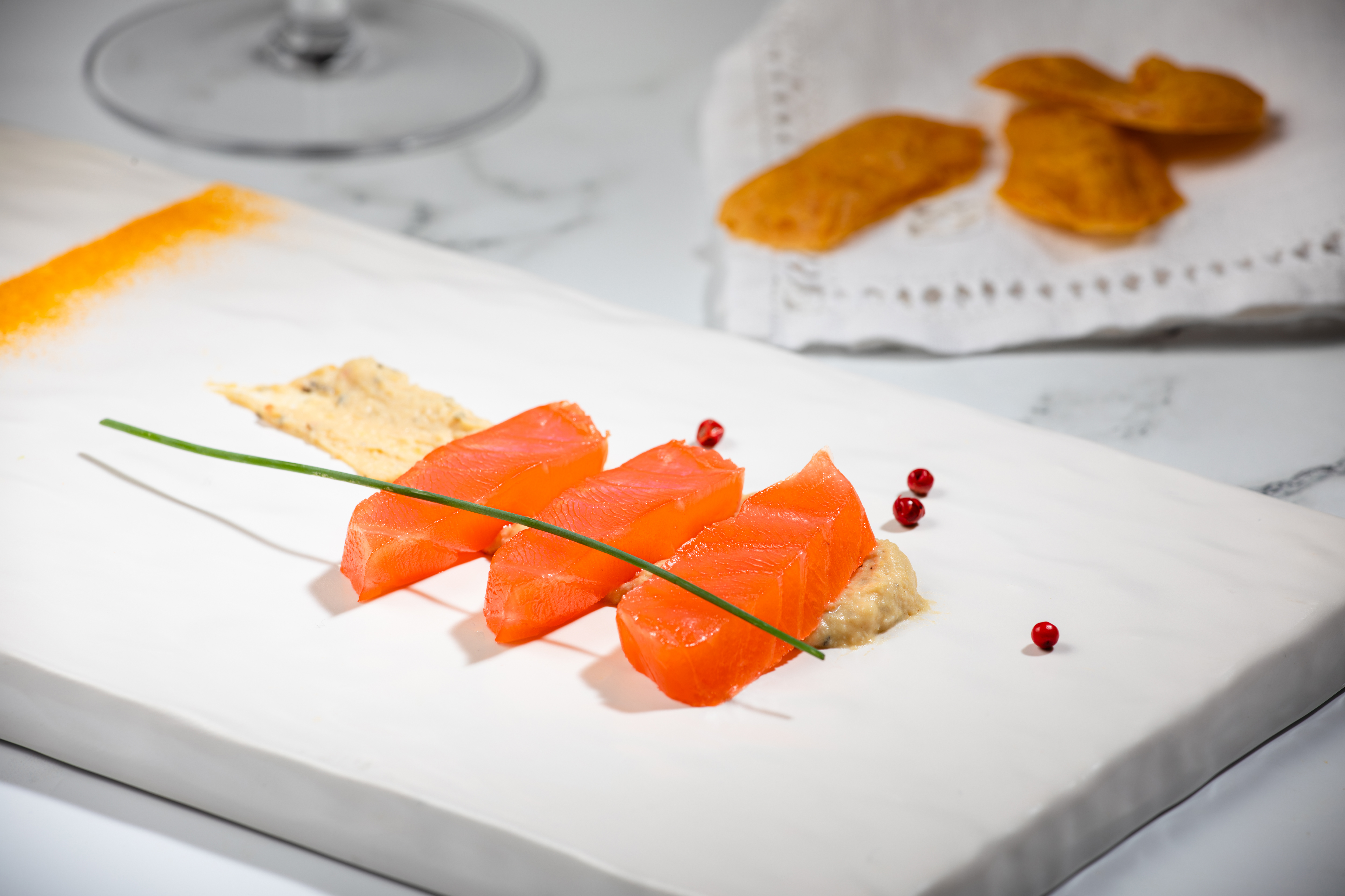 Lingotto di Salmone delle Isole Orcadi leggermente affumicato 120/170 g
